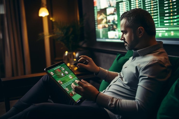 Antarmuka live betting topengtoto menampilkan odds real-time, skor live, dan timeline event pertandingan Liga 1 dan Champions League